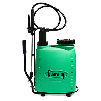 A medium sized eco bioplastic backpack sprayer suitable for a wide variety of spraying