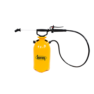 A medium sized compression sprayer for garden and household