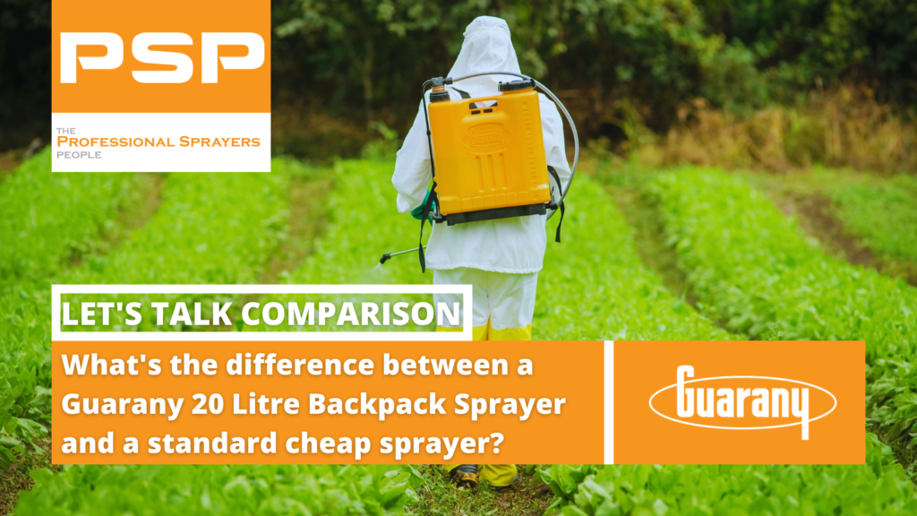 Comparing backpack sprayers? What do they cost and what are you paying