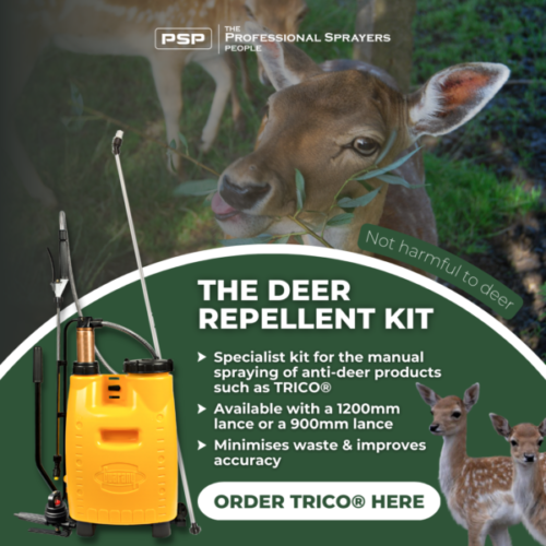 Trico® now available from PSP. Get your Deer Repellent Kit and Trico